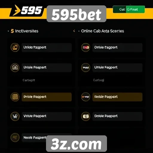 Opções de pagamento disponíveis na 595bet