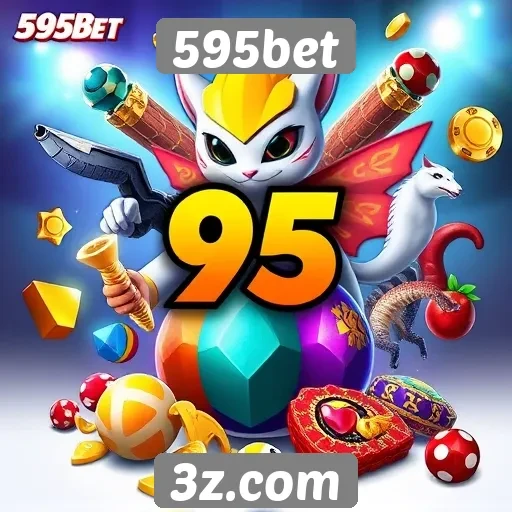 Variedade de jogos disponíveis no 595bet